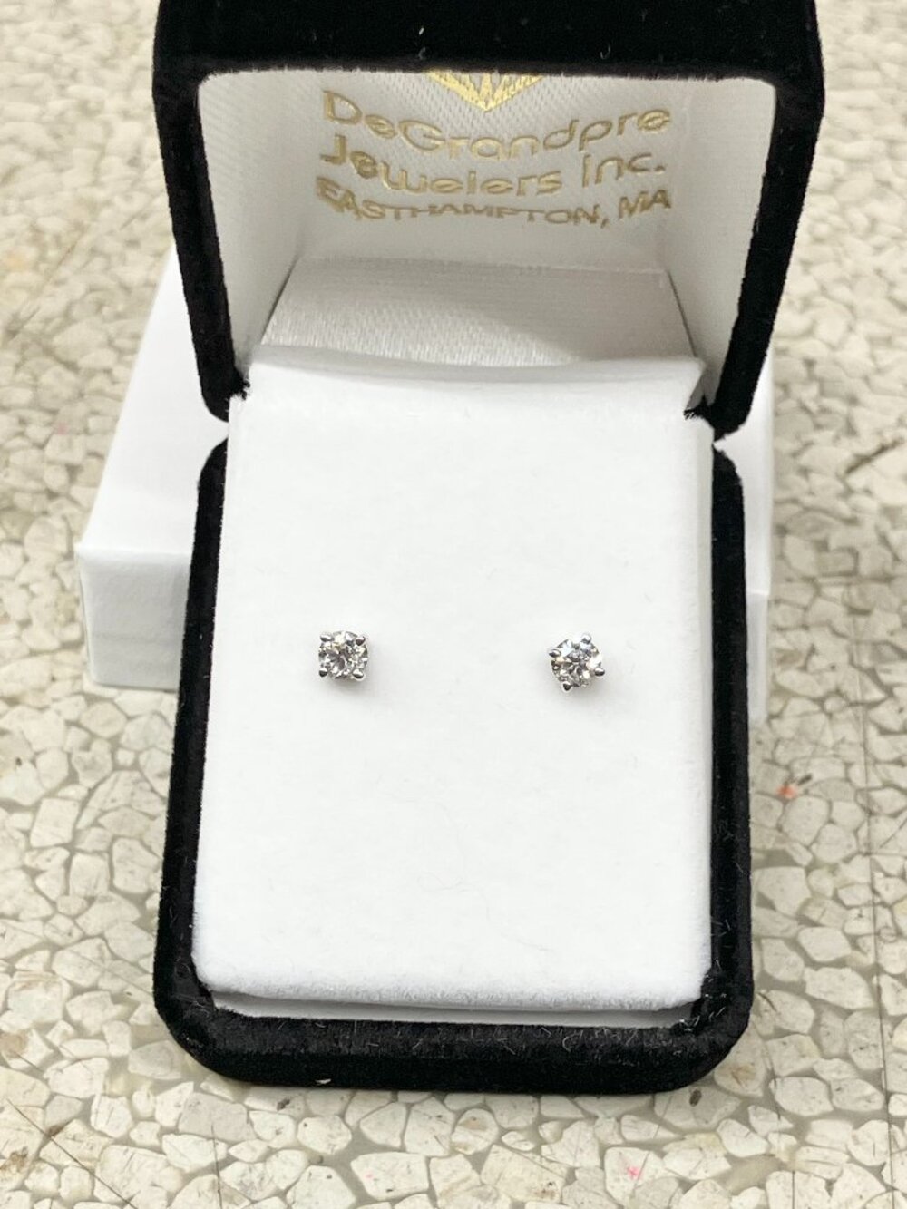 Half Carat Natural Diamond Earrings